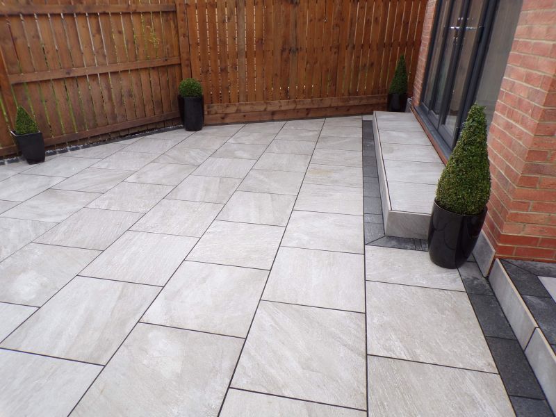 Outdoor Tile Patio